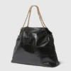 Falabella Crocodile-Embossed Drawstring Tote Bag Falabella Crocodile-Embossed Drawstring Tote Bag