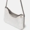 Falabella Crystal Hotfix Zippered Shoulder Bag Falabella Crystal Hotfix Zippered Shoulder Bag