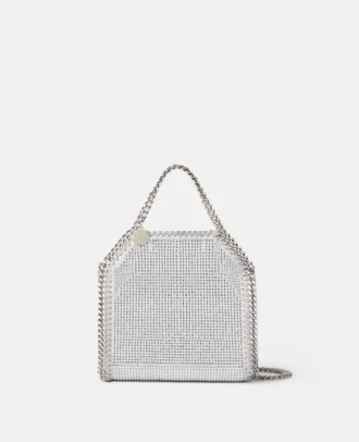 Falabella Crystal Mesh Mini Tote Bag