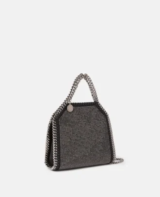 Falabella Crystal Mesh Mini Tote Bag