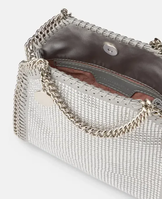 Falabella Crystal Mesh Mini Tote Bag Falabella Crystal Mesh Mini Tote Bag