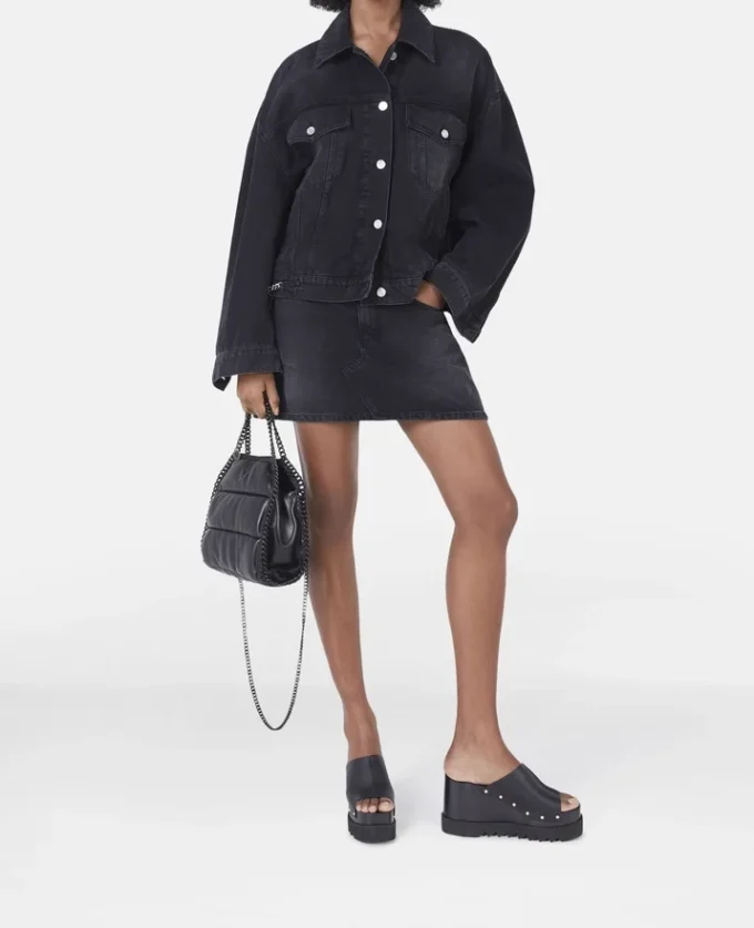 Falabella Denim Mini Skirt Falabella Denim Mini Skirt