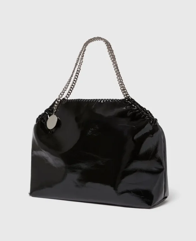 Falabella Drawstring Patent Tote Bag Falabella Drawstring Patent Tote Bag