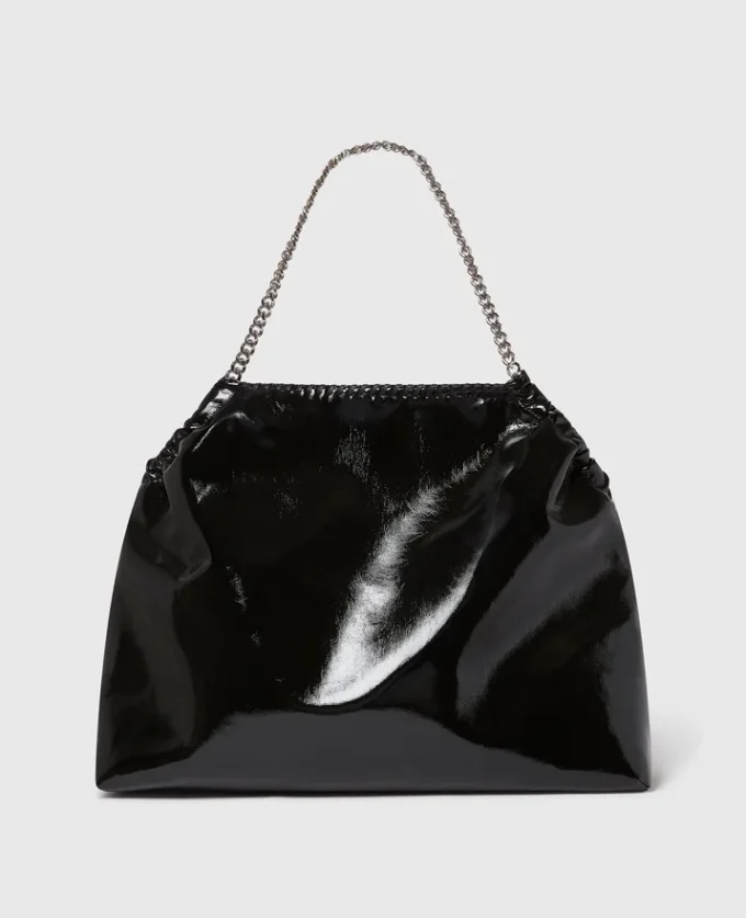 Falabella Drawstring Patent Tote Bag Falabella Drawstring Patent Tote Bag