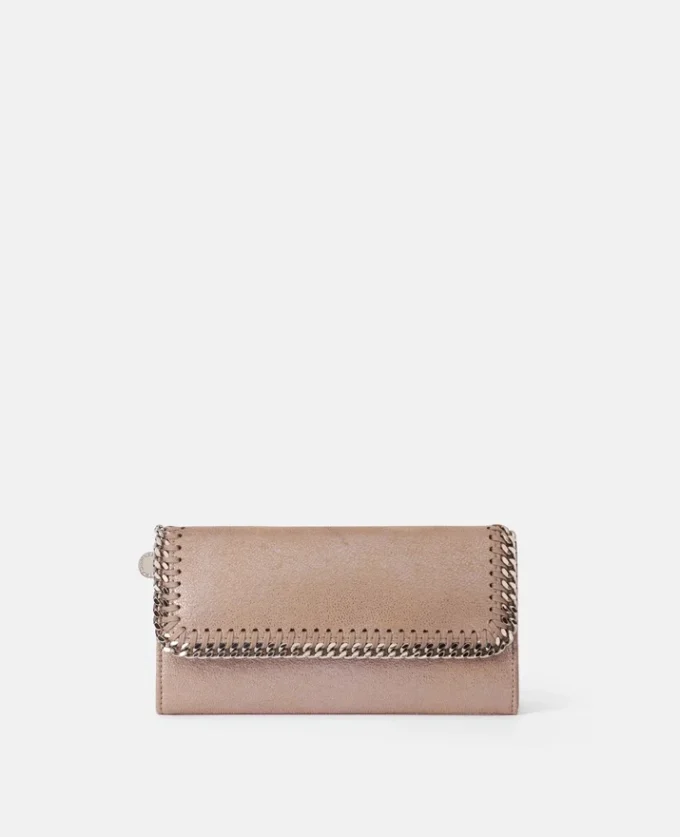 Falabella Flap Continental Pearlescent Wallet Falabella Flap Continental Pearlescent Wallet