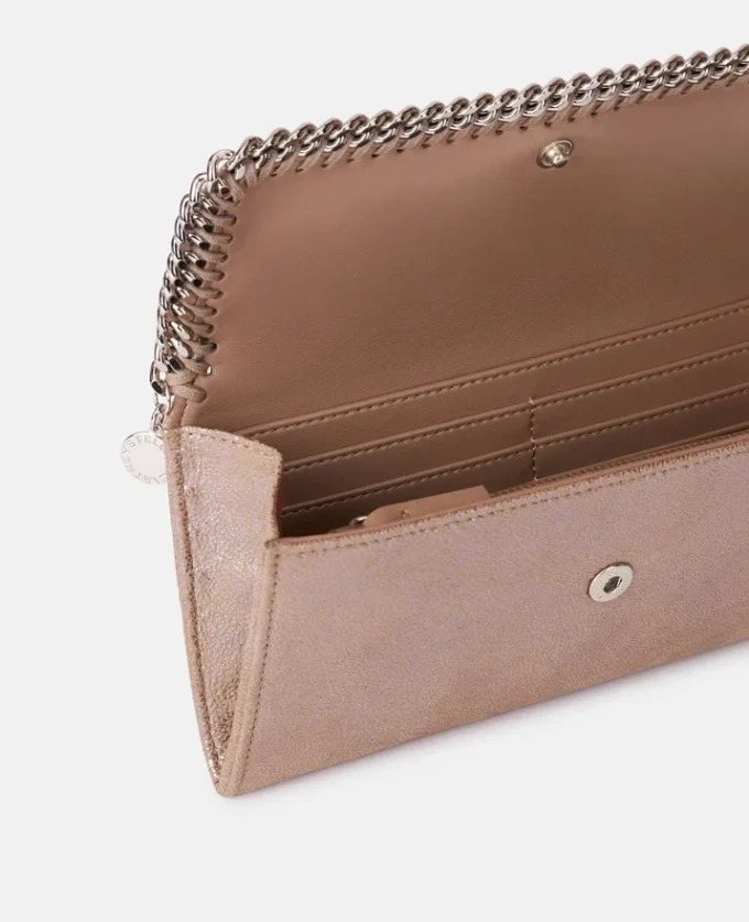 Falabella Flap Continental Pearlescent Wallet Falabella Flap Continental Pearlescent Wallet