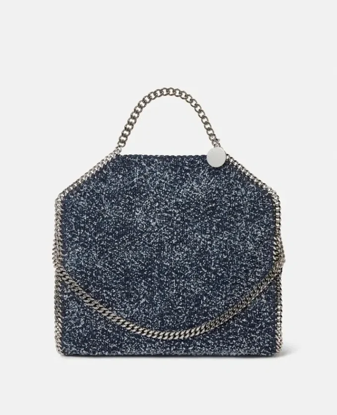 Falabella Fold-Over Bouclé Tote Bag Falabella Fold-Over Bouclé Tote Bag