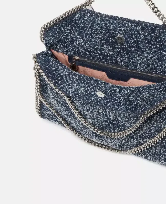 Falabella Fold-Over Bouclé Tote Bag Falabella Fold-Over Bouclé Tote Bag