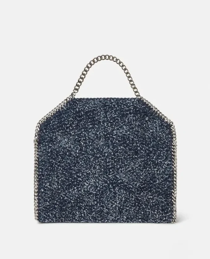 Falabella Fold-Over Bouclé Tote Bag Falabella Fold-Over Bouclé Tote Bag