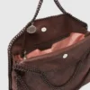 Falabella Fold-Over Enamel Tote Bag Falabella Fold-Over Enamel Tote Bag