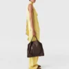 Falabella Fold-Over Enamel Tote Bag Falabella Fold-Over Enamel Tote Bag