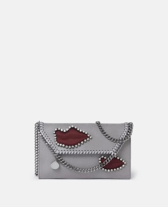 Falabella Lips Wallet Crossbody Bag Falabella Lips Wallet Crossbody Bag