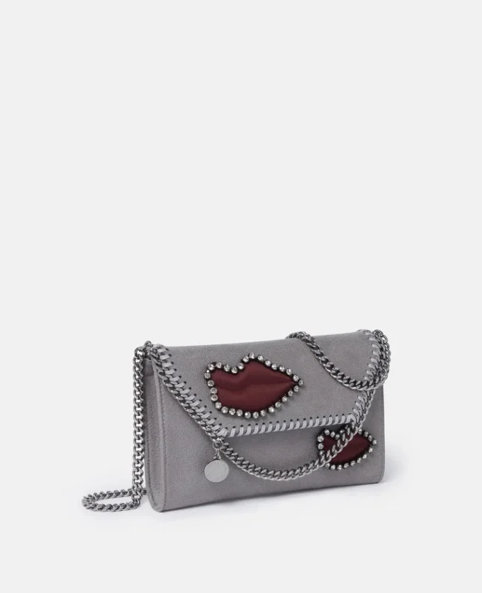 Falabella Lips Wallet Crossbody Bag Falabella Lips Wallet Crossbody Bag