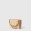 Falabella Metallic Tri-Fold Wallet Falabella Metallic Tri-Fold Wallet