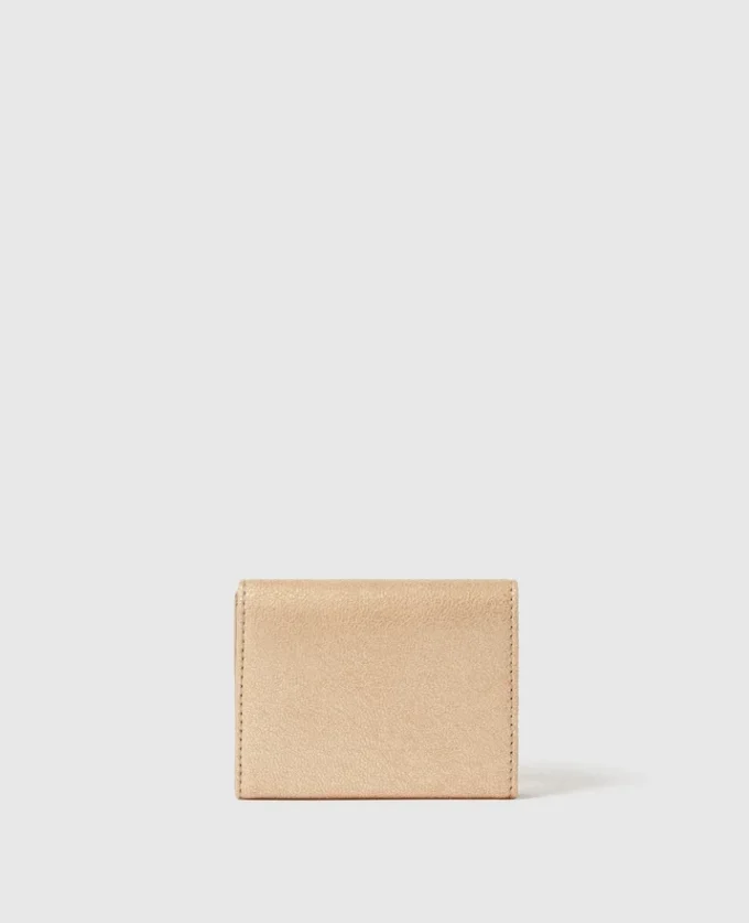 Falabella Metallic Tri-Fold Wallet Falabella Metallic Tri-Fold Wallet
