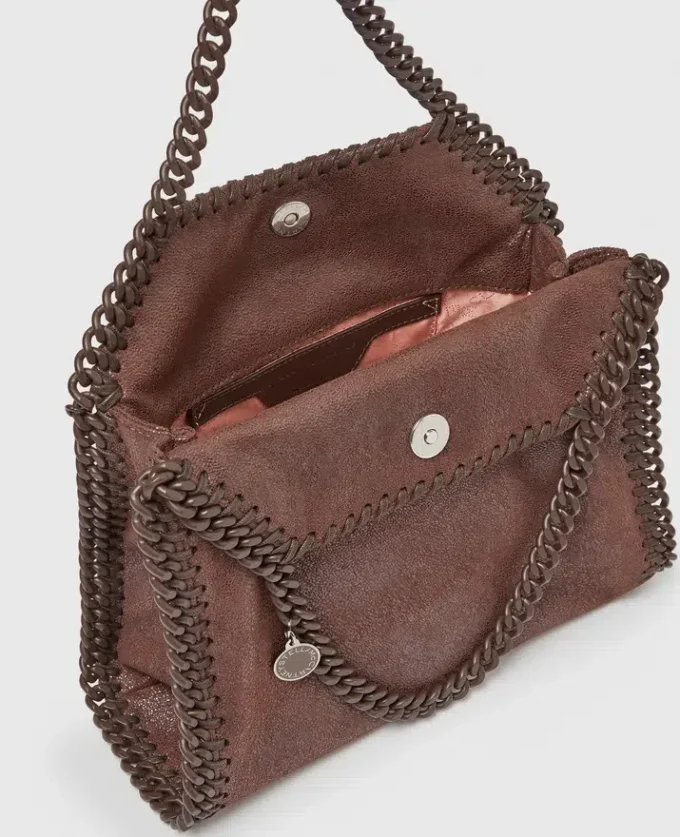 Falabella Mini Enamel Tote Bag Falabella Mini Enamel Tote Bag