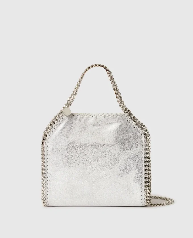 Falabella Mini Metallic Tote Bag Falabella Mini Metallic Tote Bag