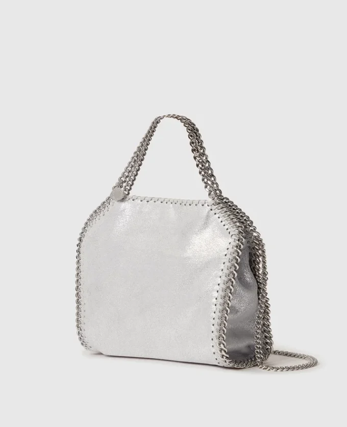 Falabella Mini Metallic Tote Bag Falabella Mini Metallic Tote Bag