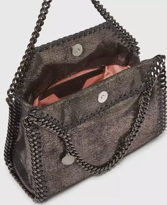 Falabella Mini Metallic Tote Bag Falabella Mini Metallic Tote Bag