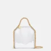 Falabella Mirrored Chrome-Finish Tote Bag Falabella Mirrored Chrome-Finish Tote Bag