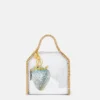 Falabella Mirrored Chrome-Finish Tote Bag Falabella Mirrored Chrome-Finish Tote Bag