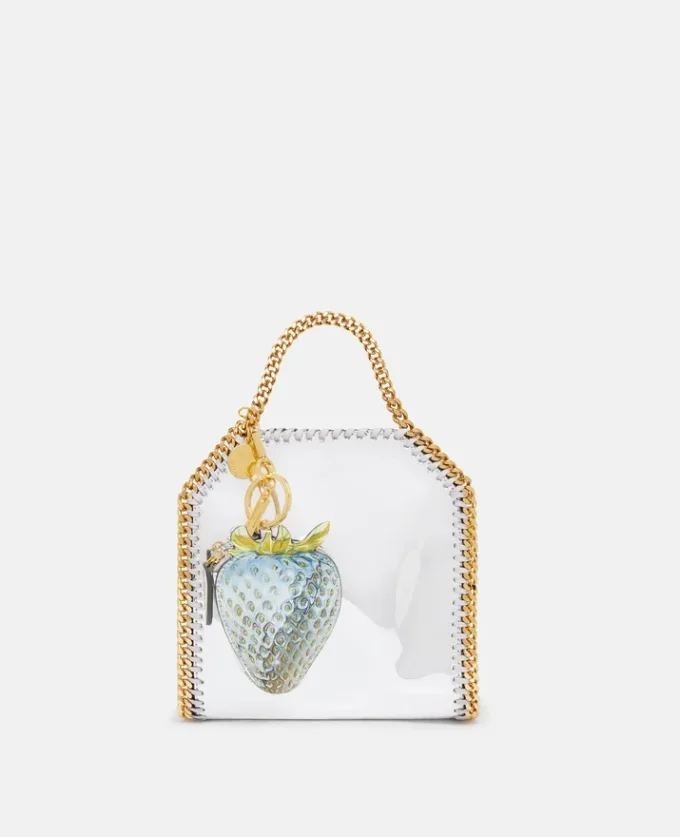 Falabella Mirrored Chrome-Finish Tote Bag Falabella Mirrored Chrome-Finish Tote Bag
