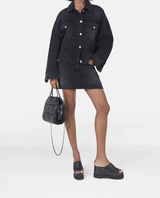 Falabella Oversized Denim Jacket Falabella Oversized Denim Jacket