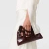 Cape-Sleeve Cut-Out Satin Top Cape-Sleeve Cut-Out Satin Top