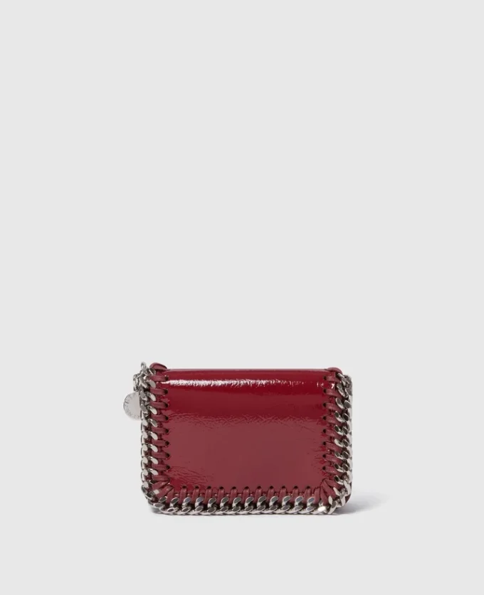 Falabella Patent Zipper Cardholder Falabella Patent Zipper Cardholder