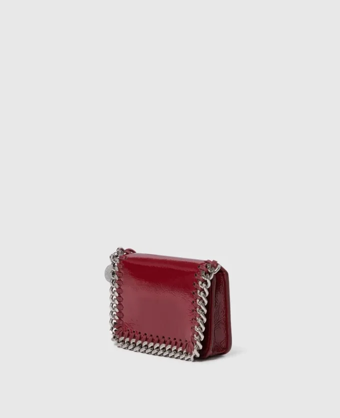 Falabella Patent Zipper Cardholder Falabella Patent Zipper Cardholder