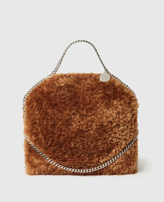 Falabella Plush Fold-Over Tote Bag Falabella Plush Fold-Over Tote Bag
