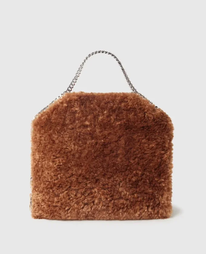 Falabella Plush Fold-Over Tote Bag Falabella Plush Fold-Over Tote Bag
