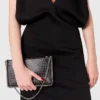 Deep V Cap Sleeved Midi Dress Deep V Cap Sleeved Midi Dress