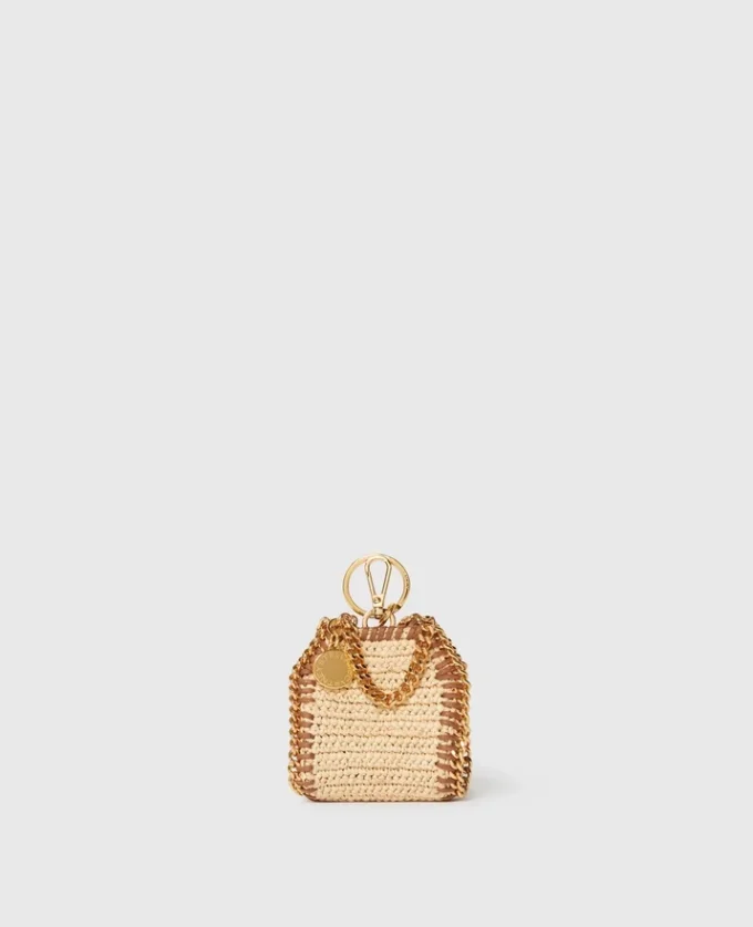Falabella Raffia AirPods Case Keychain Falabella Raffia AirPods Case Keychain