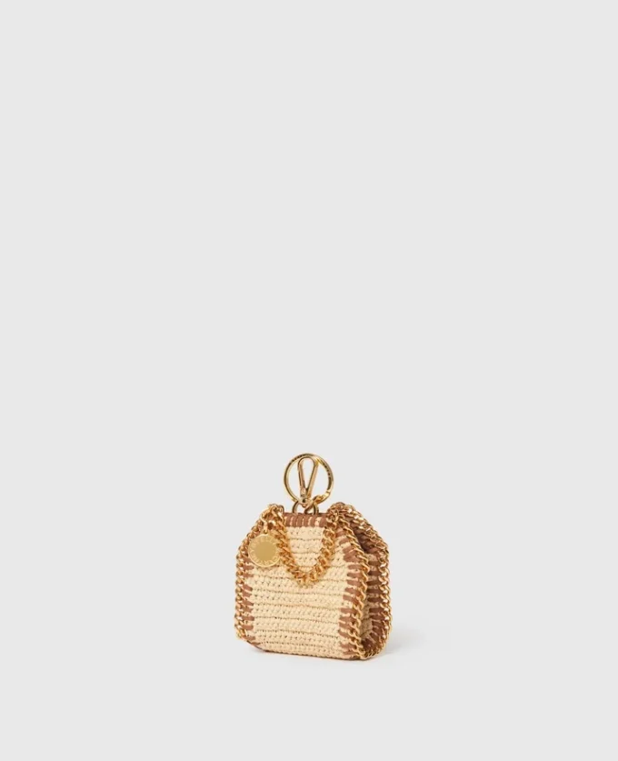 Falabella Raffia AirPods Case Keychain Falabella Raffia AirPods Case Keychain