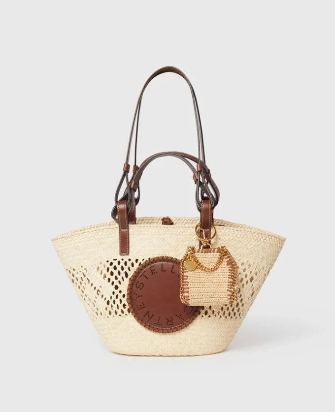 Falabella Raffia AirPods Case Keychain Falabella Raffia AirPods Case Keychain
