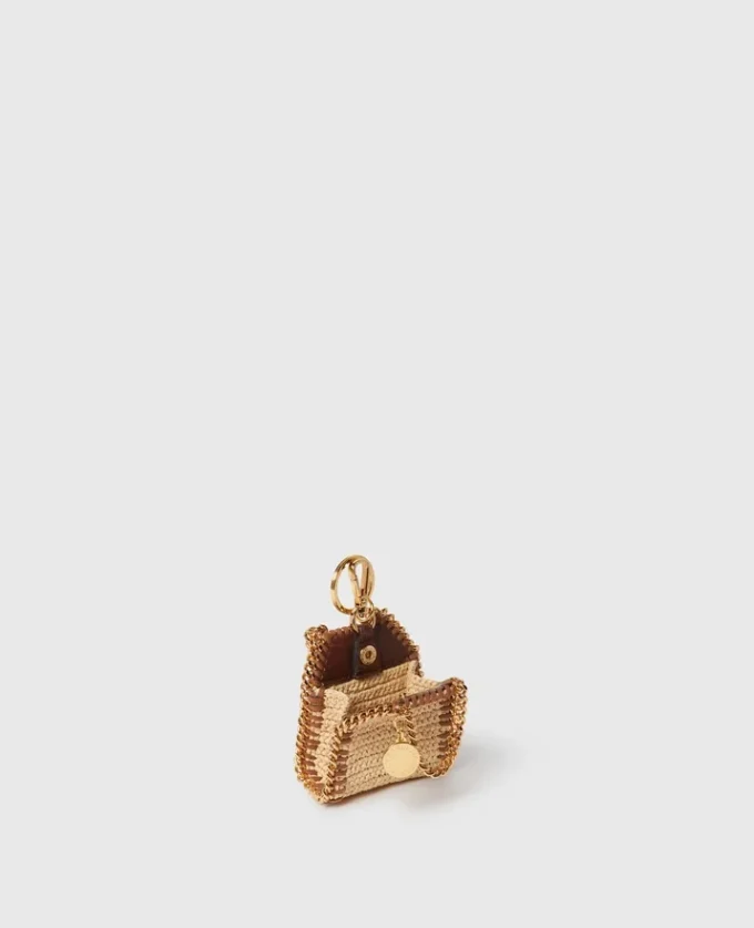 Falabella Raffia AirPods Case Keychain Falabella Raffia AirPods Case Keychain