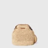 Falabella Raffia Crochet Bucket Bag Falabella Raffia Crochet Bucket Bag