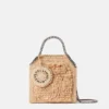 Falabella Raffia Tiny Tote Bag Falabella Raffia Tiny Tote Bag