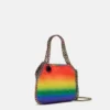 Falabella Rainbow Crystal Dégradé Mini Tote Bag Falabella Rainbow Crystal Dégradé Mini Tote Bag
