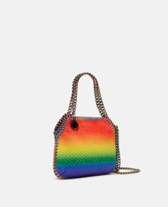 Falabella Rainbow Crystal Dégradé Mini Tote Bag