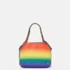 Falabella Rainbow Crystal Dégradé Mini Tote Bag Falabella Rainbow Crystal Dégradé Mini Tote Bag