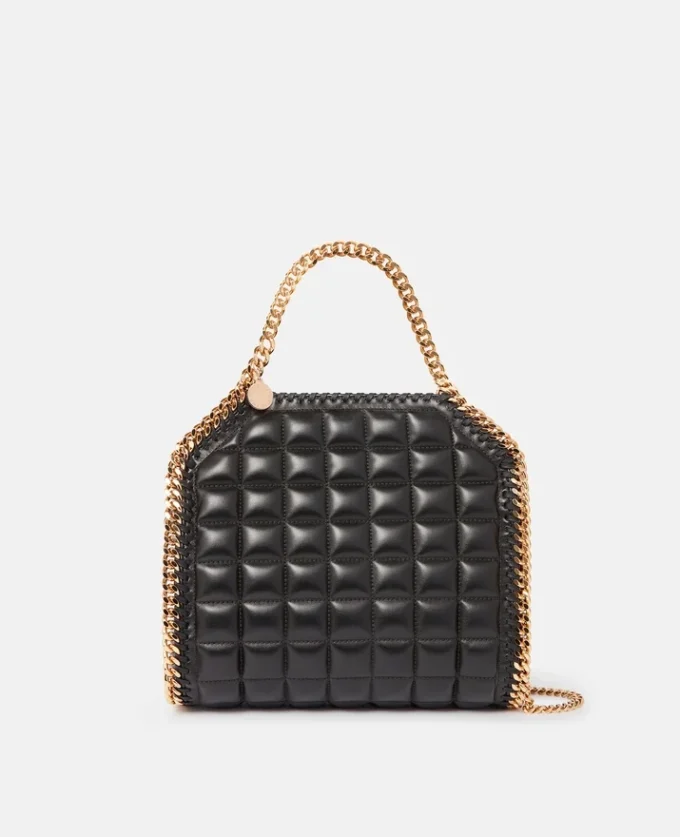 Falabella Square Quilted Mini Tote Bag Falabella Square Quilted Mini Tote Bag