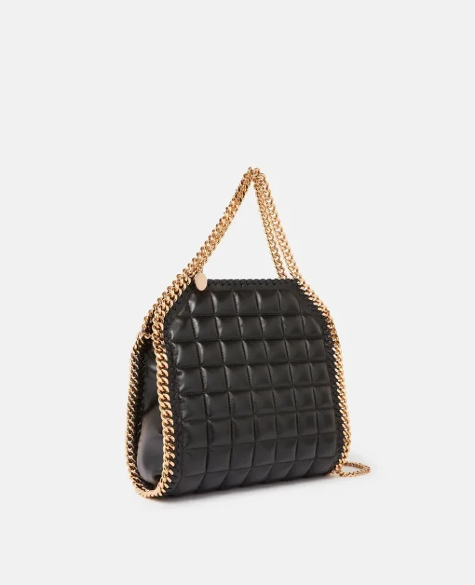 Falabella Square Quilted Mini Tote Bag Falabella Square Quilted Mini Tote Bag