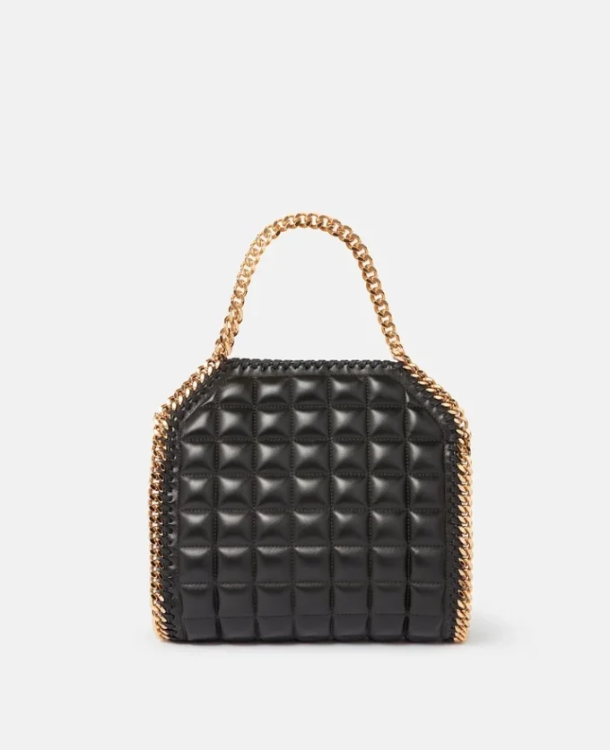 Falabella Square Quilted Mini Tote Bag Falabella Square Quilted Mini Tote Bag