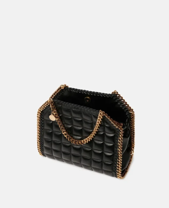 Falabella Square Quilted Mini Tote Bag Falabella Square Quilted Mini Tote Bag