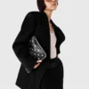 Falabella Studded Zippered Pouch Falabella Studded Zippered Pouch