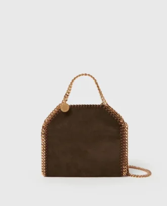 Falabella Suede Tiny Tote Bag