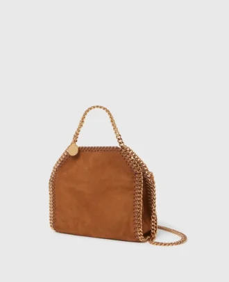 Falabella Suede Tiny Tote Bag