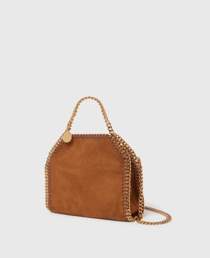Falabella Suede Tiny Tote Bag Falabella Suede Tiny Tote Bag